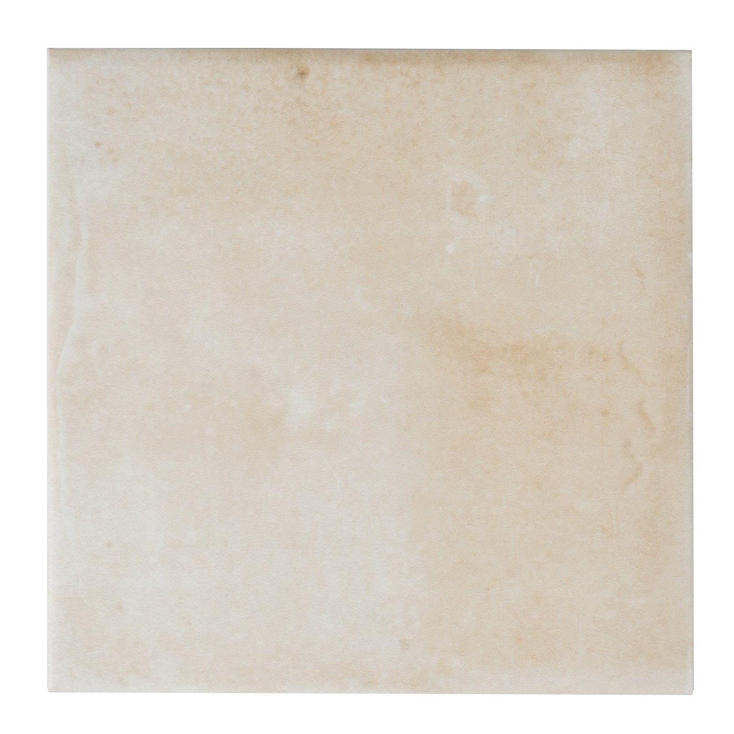 Zahara 6x6 Creamy off-white Porcelain Zellige Square Wall and Floor Tile (22 Pack, 5.38 sq ft/case) - Sample