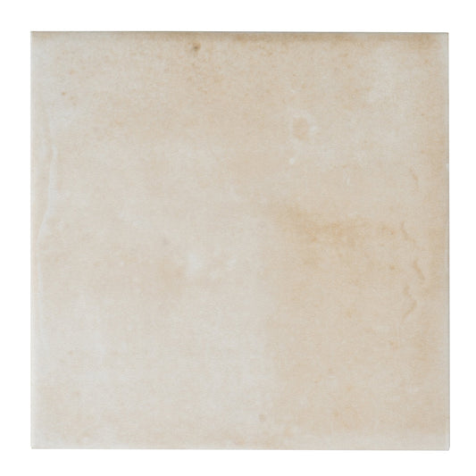 Zahara 6x6 Creamy off-white Porcelain Zellige Square Wall and Floor Tile (22 Pack, 5.38 sq ft/case) - Sample