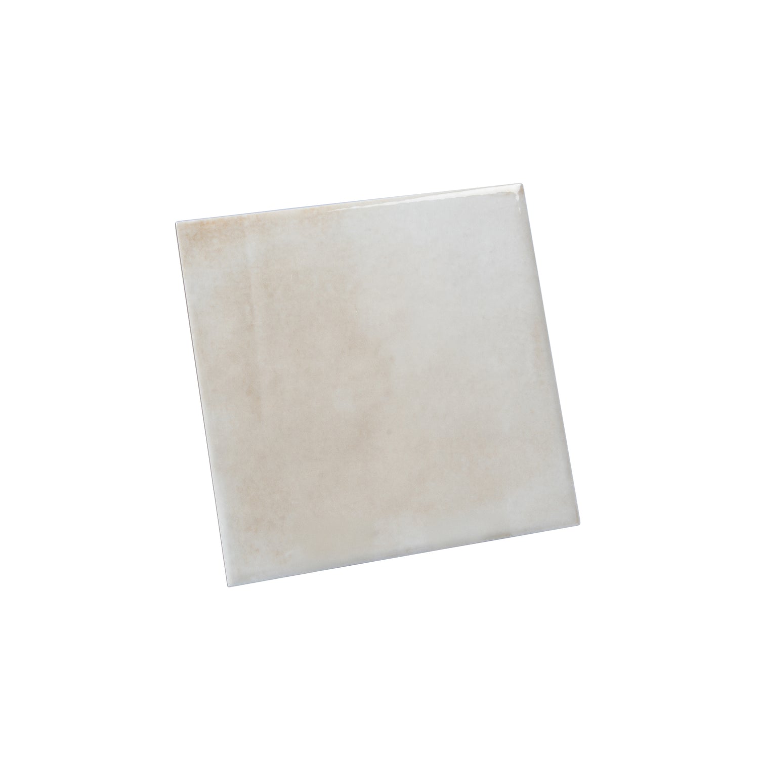 Zahara 6x6 Creamy off-white Porcelain Zellige Square Wall and Floor Tile (22 Pack, 5.38 sq ft/case)