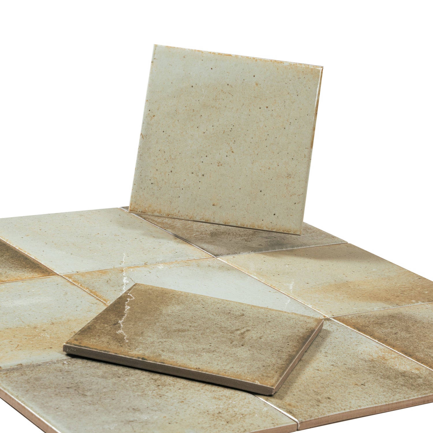 Zahara 6x6 Celadon Green Porcelain Zellige Square Wall and Floor Tile (22 Pack, 5.38 sq ft/case) - Sample