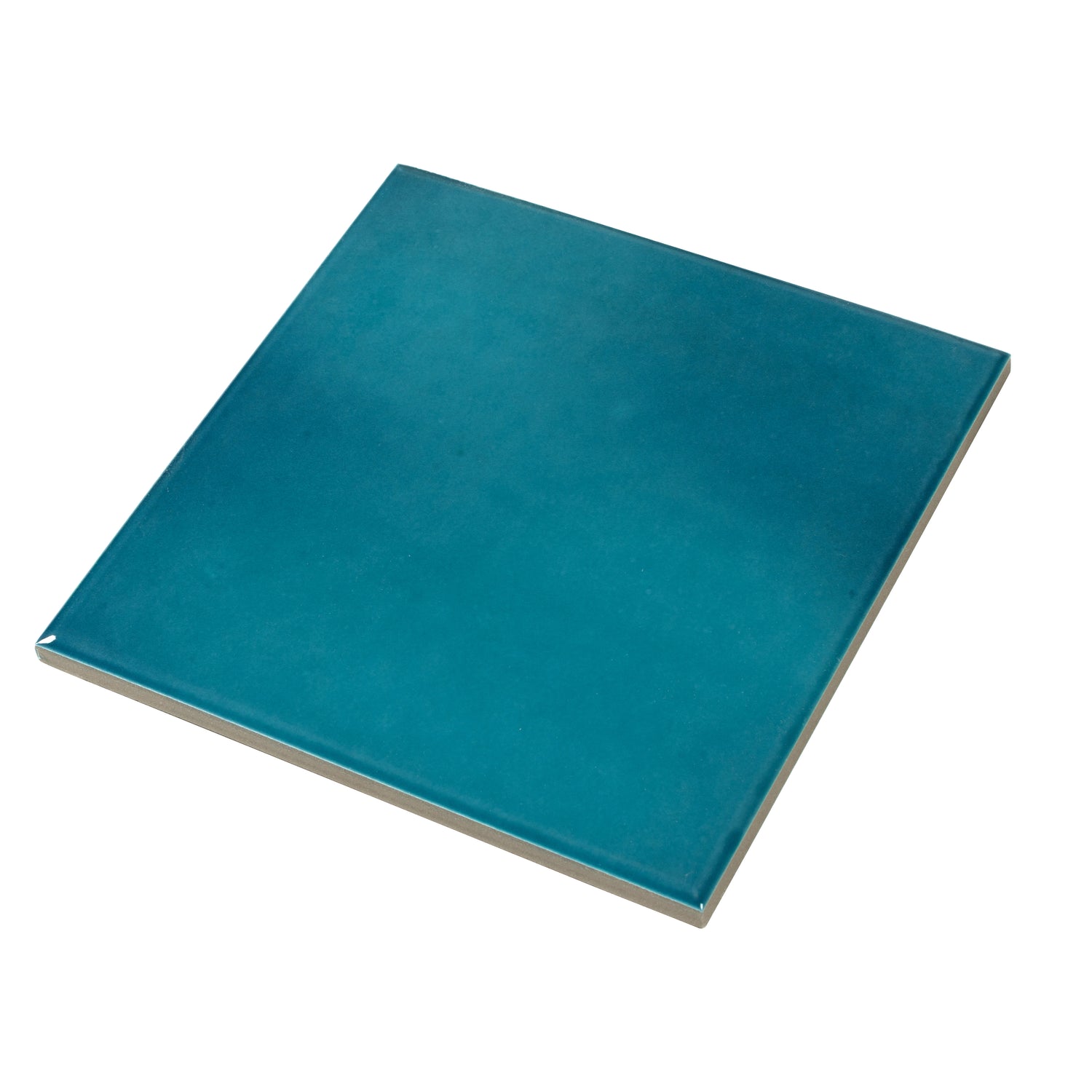 Zahara 6x6 Tropical Teal Porcelain Zellige Square Wall and Floor Tile (22 Pack, 5.38 sq ft/case)