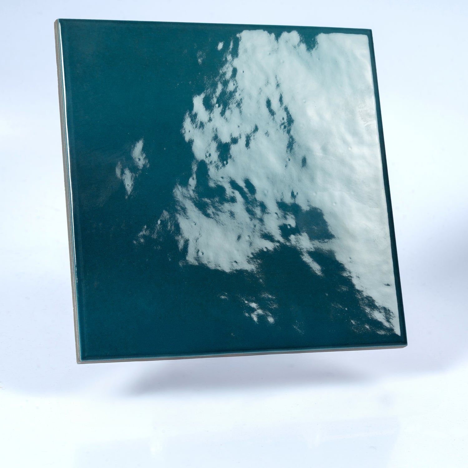 Zahara 6x6 Tropical Teal Porcelain Zellige Square Wall and Floor Tile (22 Pack, 5.38 sq ft/case)