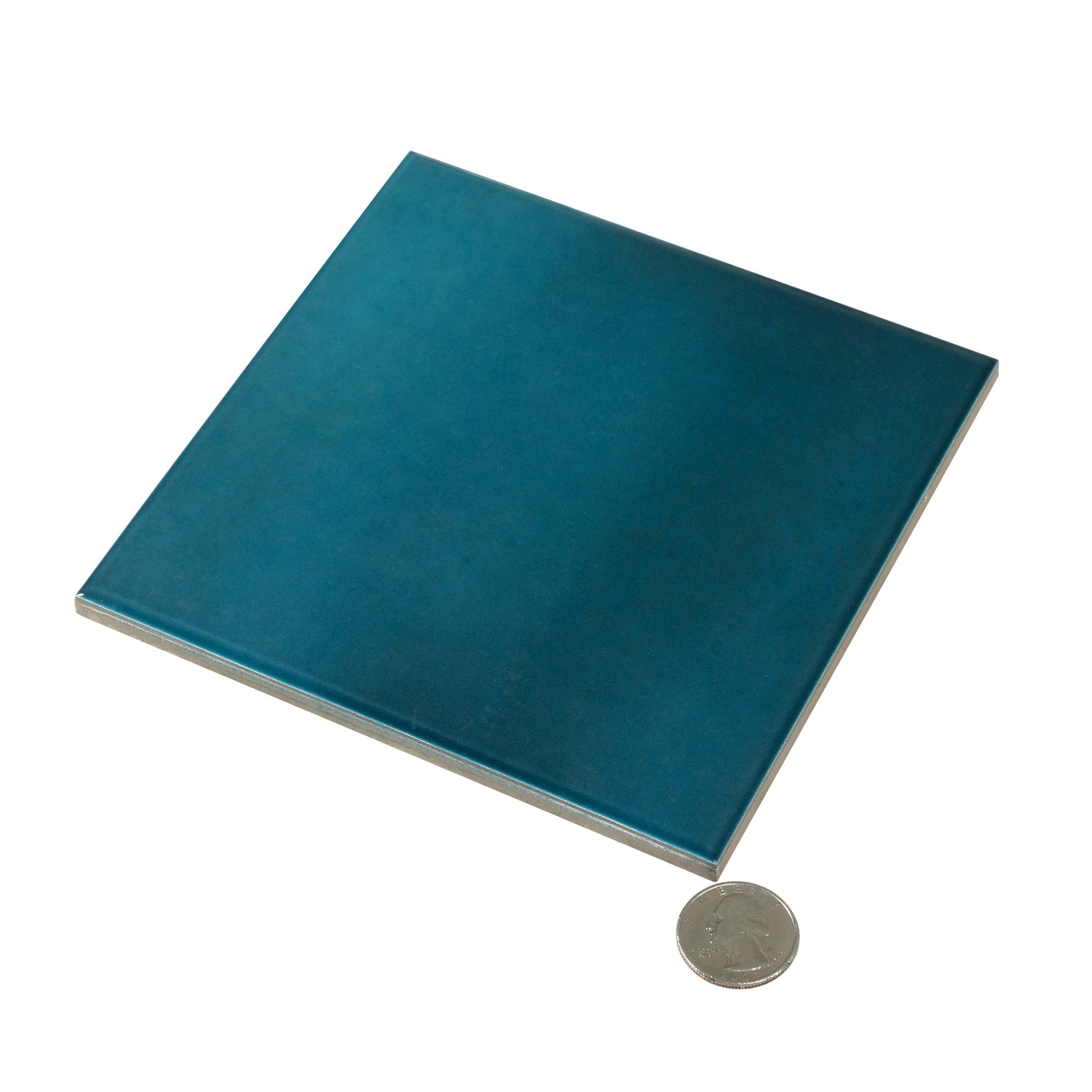 Zahara 6x6 Tropical Teal Porcelain Zellige Square Wall and Floor Tile (22 Pack, 5.38 sq ft/case)