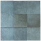 Zahara 6x6 Dusty Blue Porcelain Zellige Square Wall and Floor Tile (22 Pack, 5.38 sq ft/case)