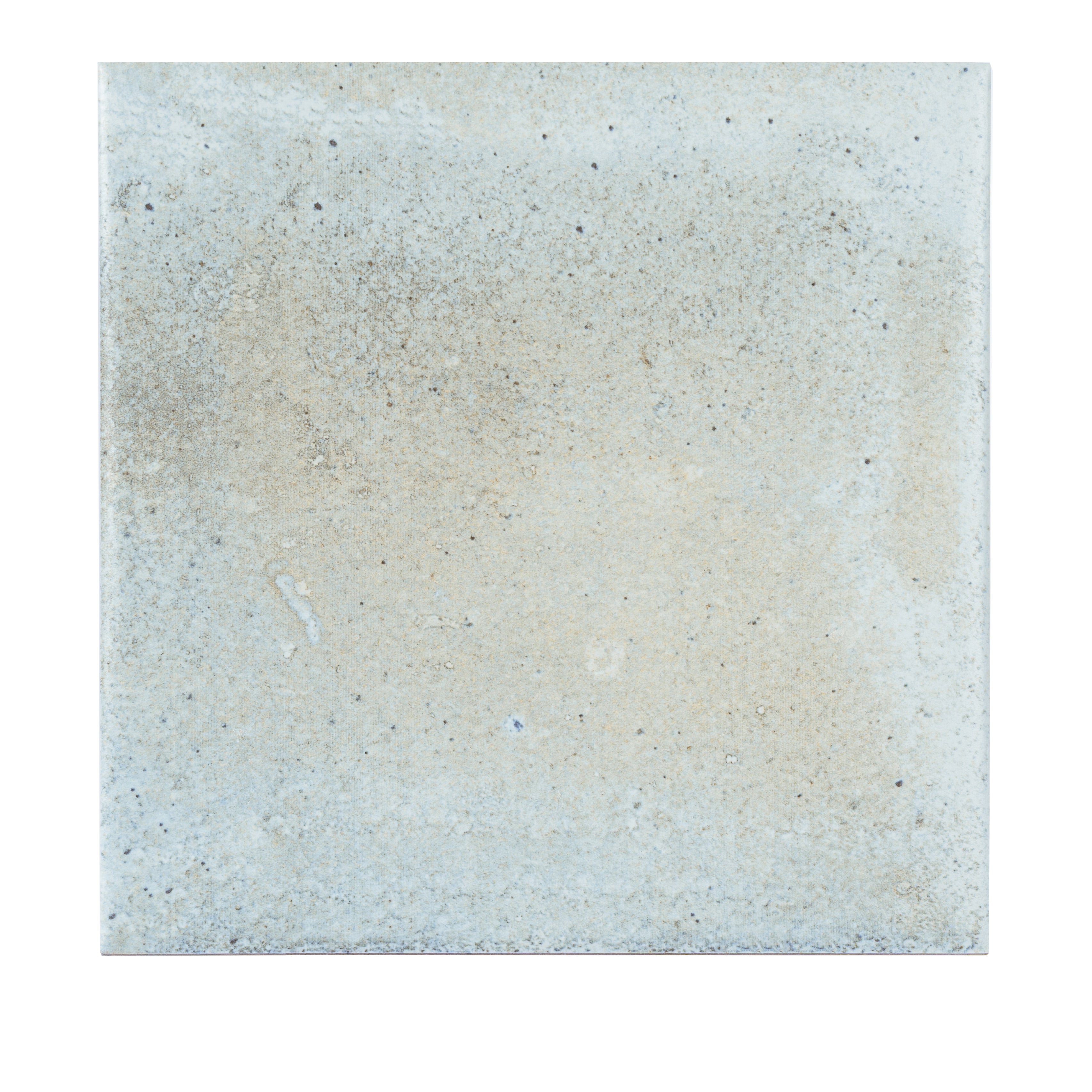 Coastal Mist 6x6 Matte Zellige Square Porcelain Tile (22 pack