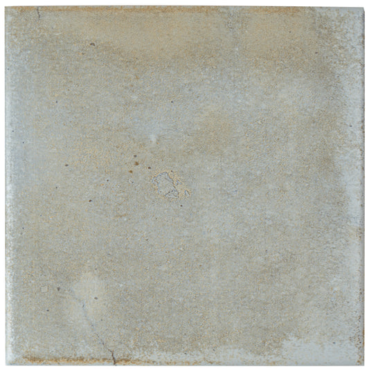 Zahara 6x6 Coastal Mist Porcelain Zellige Square Wall and Floor Tile (22 Pack, 5.38 sq ft/case) - Sample