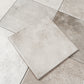 Zahara 6x6 Cool Gray Porcelain Zellige Square Wall and Floor Tile (22 Pack, 5.38 sq ft/case)