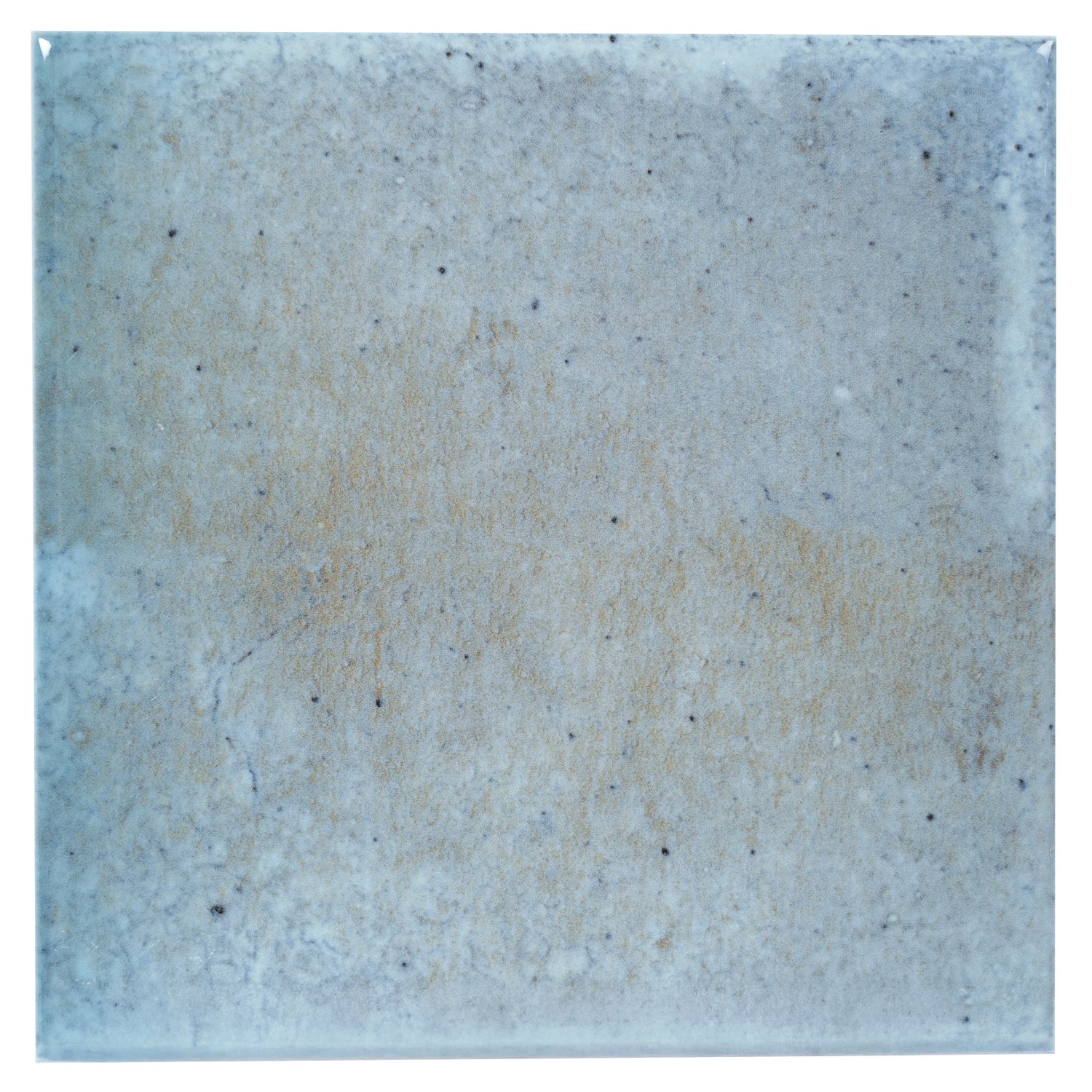 Zahara 6x6 Sky Blue Porcelain Zellige Square Wall and Floor Tile (22 Pack, 5.38 sq ft/case)