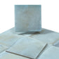 Zahara 6x6 Sky Blue Porcelain Zellige Square Wall and Floor Tile (22 Pack, 5.38 sq ft/case)