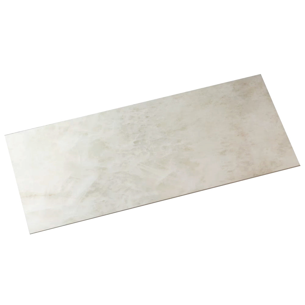 Splendor 23.62 in. x 47.25 in. Lappato Soft Alabaster White Porcelain Large Format Wall and Floor Tile (15.5 sq ft/case) - 2 Pack