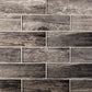 12x12 Brown Subway Tile