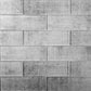 5 pack Gray 11.8 in. x 11.8 in. Polished Glass Subway Mosaic Tile (4.83 sq ft/case) - Sample