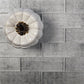 5 pack Gray 11.8 in. x 11.8 in. Polished Glass Subway Mosaic Tile (4.83 sq ft/case) - Sample
