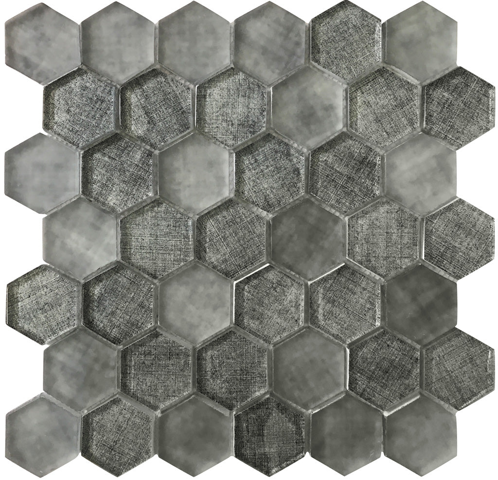 Best 12x12 Coin Gray Mosaic Tile