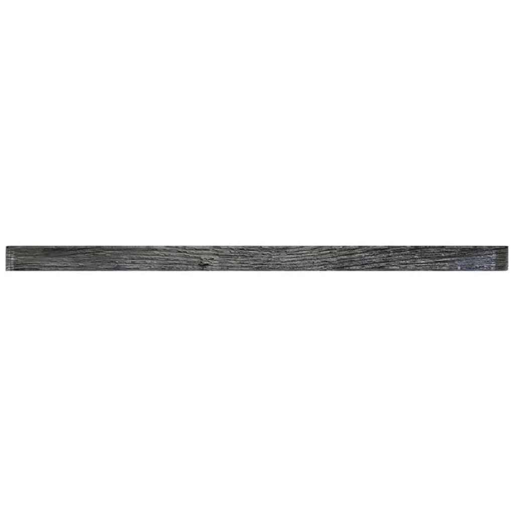 Spruce Blue 0.5x12 Glossy Glass Pencil Tile Trim (10 pack, 0.5 sq ft/case) - Sample