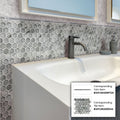 Light Gray Glass Glossy Pencil Liner Tile Trim 