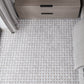 Bianco Carrara, Eastern Beige 12x12 Polished Basketweave Marble Mosaic Tile (5 pack, 5 sq ft/case)