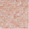 Sample - Linen Beige 12x12 Glossy Uniform Square Glass Mosaic Tile (20 pack, 20 sq ft/case)
