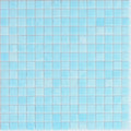 Sample - Baby Blue 12x12 Glossy Uniform Square Glass Mosaic Tile (20 pack, 20 sq ft/case)