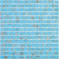 Maya Blue Glossy Glass Mosaic Tile