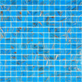 Sample - Rich Electric Blue 12x12 Glossy Uniform Square Glass Mosaic Tile (20 pack, 20 sq ft/case)