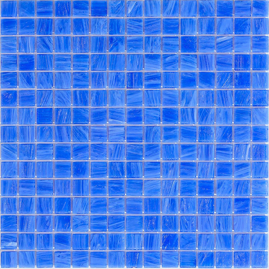 Ultramarine Glossy Glass Mosaic Tile