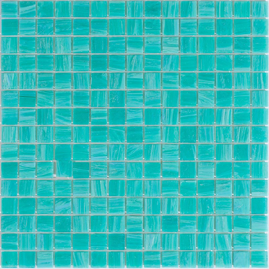 Persian Green Glass Mosaic Tile