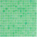 Sample - UFO Green 12x12 Glossy Uniform Square Glass Mosaic Tile (20 pack, 20 sq ft/case)
