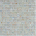 Light Gray 12x12 Glossy Uniform Square Glass Mosaic Tile (20 pack, 20 sq ft/case) - Sample