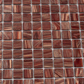 Sample - Fire Brick Red 12x12 Glossy Uniform Square Glass Mosaic Tile (20 pack, 20 sq ft/case)