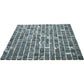 20-pack Celestial 12 in. x 12 in. Glossy Cosmic Gray Glass Mosaic Wall and Floor Tile (20 sq ft/case)