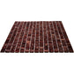 20-pack Celestial 12 in. x 12 in. Glossy Fire Brick Red Glass Mosaic Wall and Floor Tile (20 sq. ft./case)