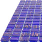 20-pack Celestial 12 in. x 12 in. Glossy Royal Blue and Gold Glass Mosaic Wall and Floor Tile (20 sq ft/case)