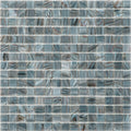 Sample - Templeton Gray 12x12 Glossy Uniform Square Glass Mosaic Tile (20 pack, 20 sq ft/case)