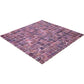 20-pack Celestial 12 in. x 12 in. Glossy Copper Rose Red Glass Mosaic Wall and Floor Tile (20 sq. ft./case)