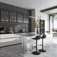 Sample - Steel Black 11x11 Matte Porcelain Herringbone Mosaic Tile (5.88 sq ft/case, 7-Pack)