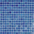 Sample - Trypan Blue 12x12 Glossy Uniform Square Glass Mosaic Tile (20 pack, 20 sq ft/case)