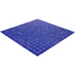 20-pack Celestial 12 in. x 12 in. Glossy Royal Blue Glass Mosaic Wall and Floor Tile (20 sq ft/case) - Sample