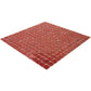 20-pack Celestial 12 in. x 12 in. Glossy Scarlet Red Glass Mosaic Wall and Floor Tile (20 sq ft/case)