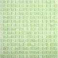 Sample - Tea Green 12x12 Glossy Uniform Square Glass Mosaic Tile (20 pack, 20 sq ft/case)