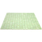 20-pack Celestial 12 in. x 12 in. Glossy Tea Green Glass Mosaic Wall and Floor Tile (20 sq ft/case)