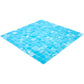 20-pack Celestial 12 in. x 12 in. Glossy Arctic Blue Glass Mosaic Wall and Floor Tile (20 sq ft/case)