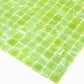 20-pack Celestial 12 in. x 12 in. Glossy Green Lizard Glass Mosaic Wall and Floor Tile (20 sq ft/case)