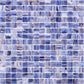 20-pack Celestial 12 in. x 12 in. Glossy Blue and White Glass Mosaic Wall and Floor Tile (20 sq ft/case) - Sample