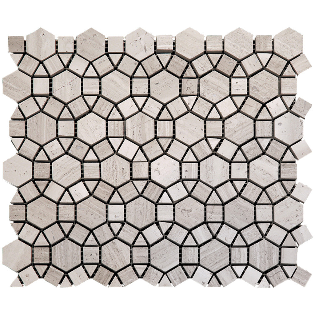 11x13 Beige Mosaic Tile