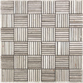 Sample - Beige 12x12 Polished Marble Stick Mosaic Tile (5 pack, 5 sq ft/case)