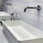 Lavanda Blue Polished Ceramic Subway Tile – 2.58 x 8 in. (5.38 sq. ft./case) - Sample