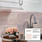 Pink Polished Ceramic Subway Tile – 2.58 x 8 in. (5.38 sq. ft./case) - Sample