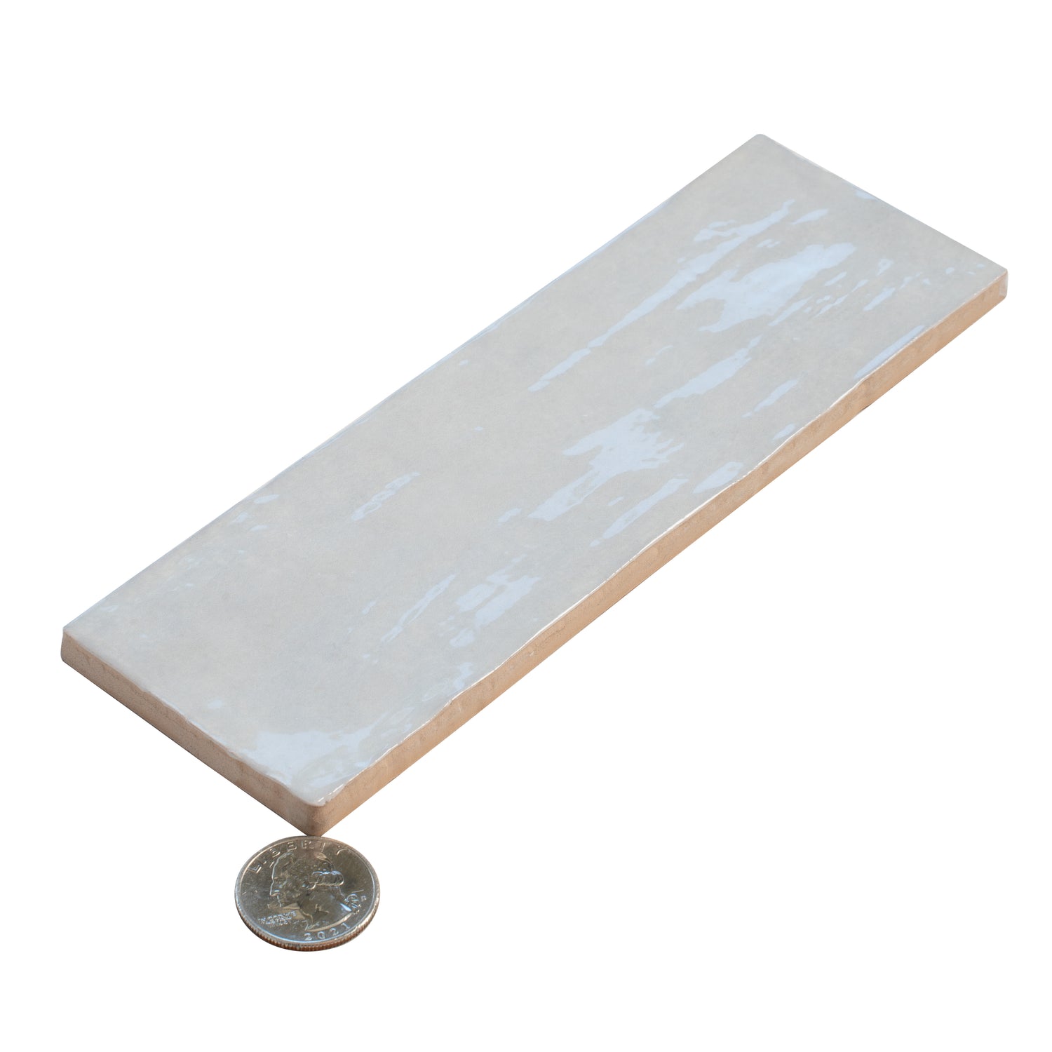 Lavanda Blue 2.58 in. x 8 in. Polished Ceramic Subway Tile (5.38 sq ft/case)