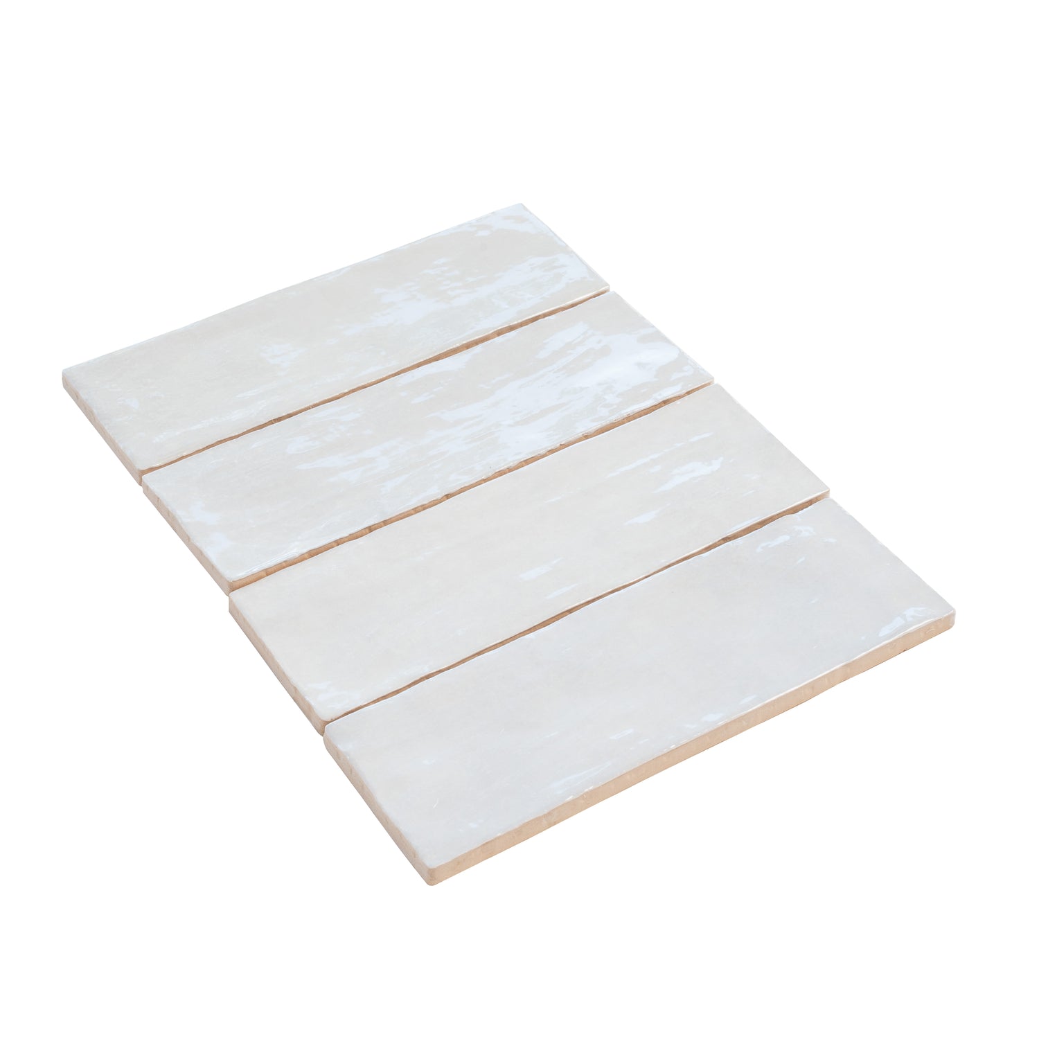 Lavanda Blue 2.58 in. x 8 in. Polished Ceramic Subway Tile (5.38 sq ft/case)